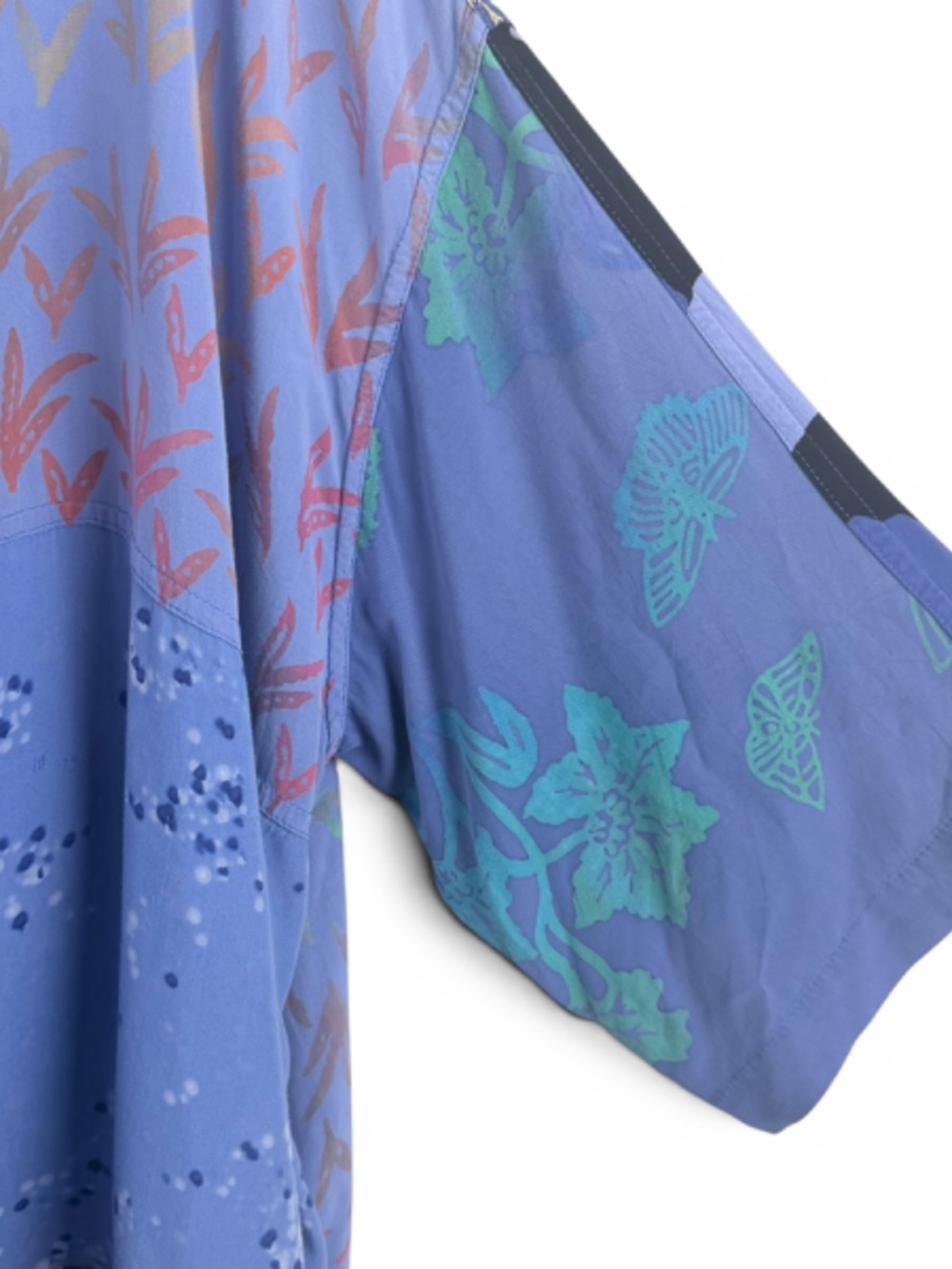 wild thing wild woman wearable art batik kimono oversized boho lagenlook artisan - Picture 7 of 13